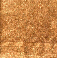 sjaal smal zijde print 6-terracotta