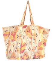 tas shopper XL vintage quilt 1- oranje/rood/geel