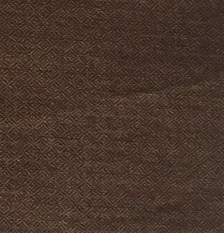 sjaal merino wol diamond weave 6-choco bruin