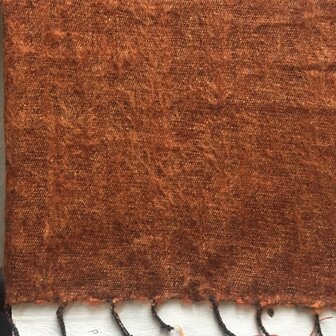 sjaal/omslagdoek mixed wool - amber