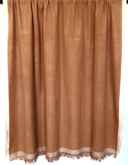  hammam/stranddoek gem&ecirc;leerd 8- terra/wit