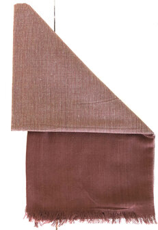 hammam/stranddoek gem&ecirc;leerd 10- stripy brown
