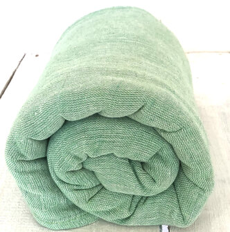 stranddoek/sprei gemêleerd 1- groen