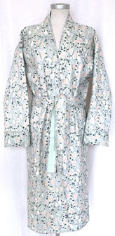  kimono quilted katoen -  6 pastelblauw/roze