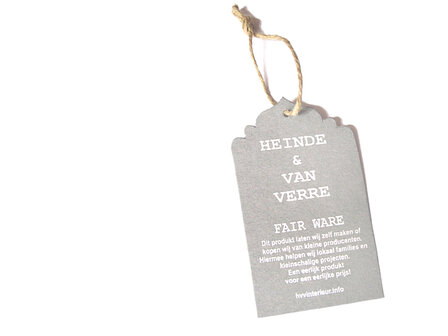 product met Fair ware label