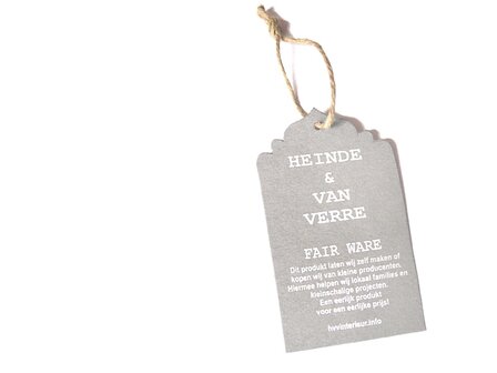 product met fair ware label