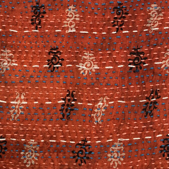 jacket reversible kantha oversized recycled silk 3- black circle-roestrood