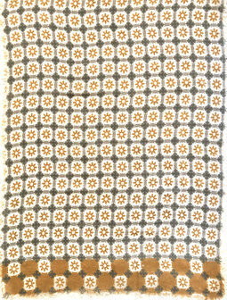 UITVERKOCHT- sjaal print merino wol  fijn-4