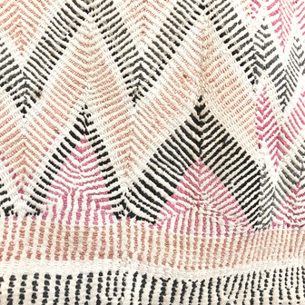  White quilt /pastel kantha vintage- full embroidery 22