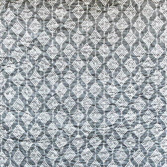 sprei new kantha 2 pers. handdoorgestikt muisgrijs