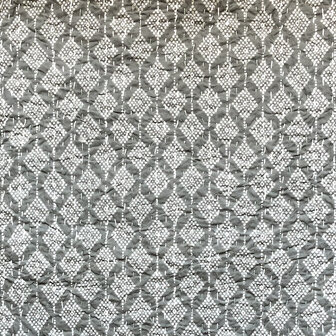 sprei new kantha 1 pers. handdoorgestikt muisgrijs