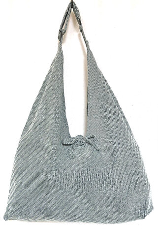  tas / tote bag XL visgraat-  2 petrol
