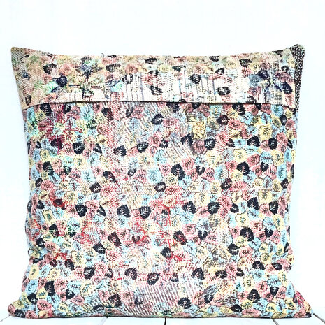  sierkussen kantha 60x60 vintage 4- multi colour