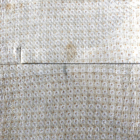 sierkussenhoes kantha 60x60 vintage 6- beige/bruin