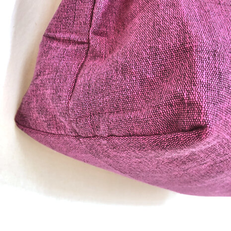 BINNENKORT WEER LEVERBAAR- tas / shopper met etui 3- hard roze