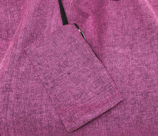 BINNENKORT WEER LEVERBAAR- tas / shopper met etui 3- hard roze