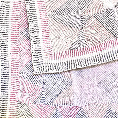  White quilt /pastel kantha vintage- full embroidery 20