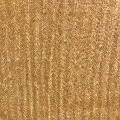 sjaal XL visgraat merino wol 11- abrikoos oranje