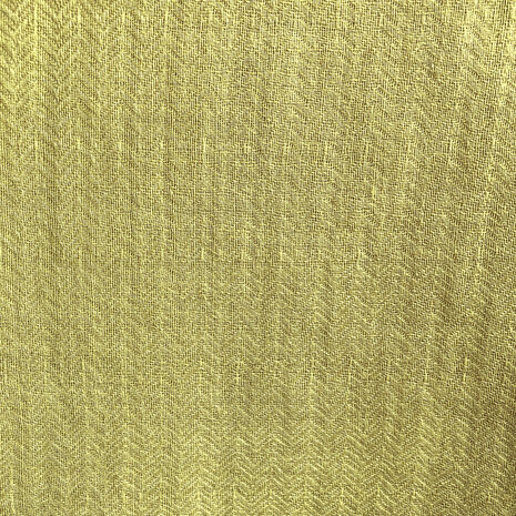 sjaal XL visgraat merino wol 12- licht legergroen