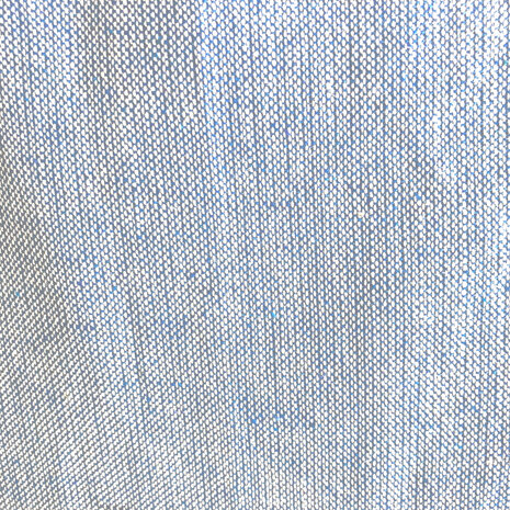  tote bag/tas katoen handloom 3- jeansblauw gemeleerd