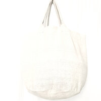 opbergzak/ tas rond XL zware katoen 3 off-white