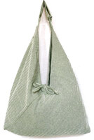  tas / tote bag XL visgraat-  3- lentegroen